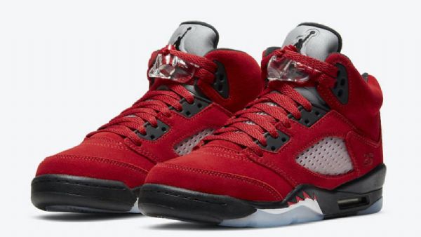 Nike Air Jordan 5 Raging Bull Varsity Kengät Miehille Punainen