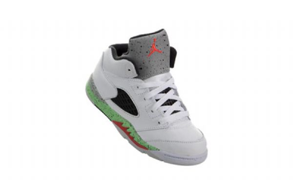 Nike Air Jordan 5 Retro Bt Kengät Lapsille Valkoiset