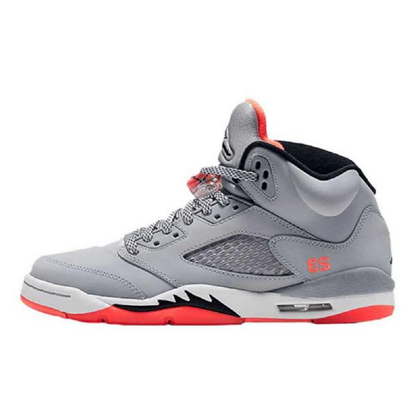 Nike Air Jordan 5 Retro Gg Kengät Miehille Harmaa