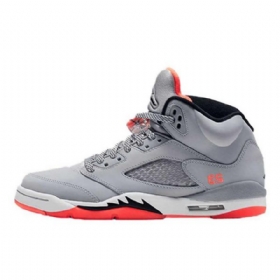 Nike Air Jordan 5 Retro Gg Kengät Miehille Harmaa