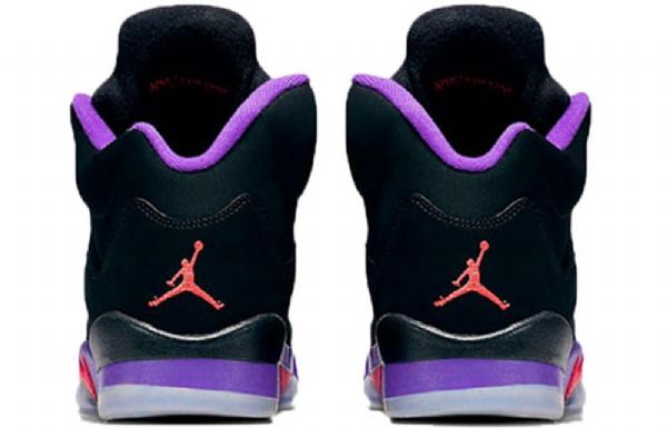 Nike Air Jordan 5 Retro Gg Koripallokengät Miehille Musta Violetti