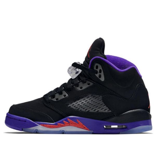 Nike Air Jordan 5 Retro Gg Koripallokengät Miehille Musta Violetti