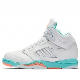 Nike Air Jordan 5 Retro Gp Koripallokengät Lapsille Vaalea Turkoosi
