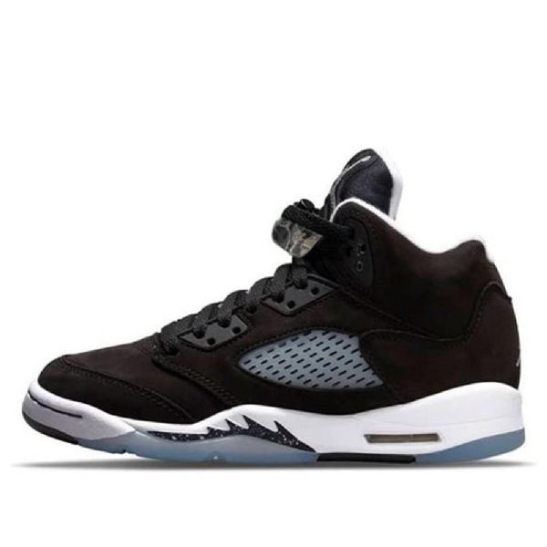 Nike Air Jordan 5 Retro Gs Koripallokengät Miehille Mustat