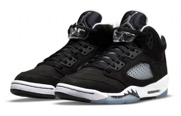 Nike Air Jordan 5 Retro Gs Koripallokengät Miehille Mustat