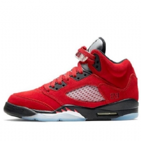 Nike Air Jordan 5 Retro Gs Koripallokengät Miehille Punainen