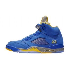 Nike Air Jordan 5 Retro Jsp Laney Kengät Miehille Siniset