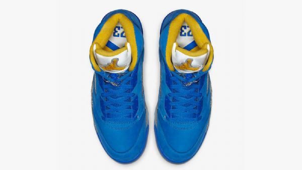 Nike Air Jordan 5 Retro Jsp Laney Kengät Miehille Siniset