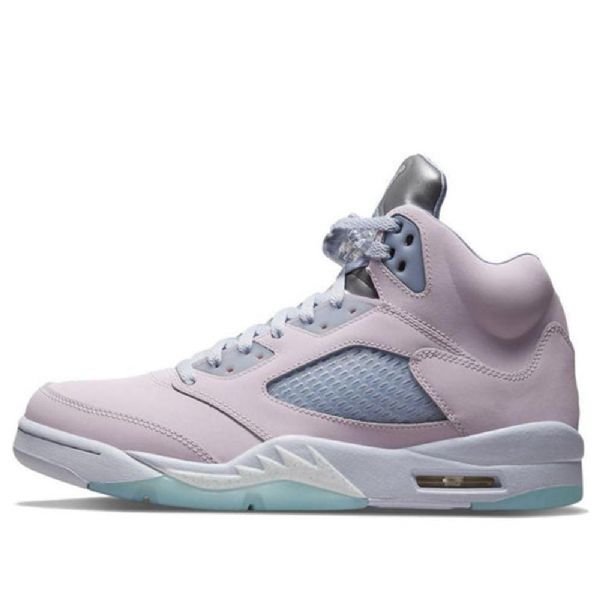 Nike Air Jordan 5 Retro Katso Pääsiäinen Koripallokengät Miehille Purppura