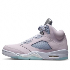 Nike Air Jordan 5 Retro Katso Pääsiäinen Koripallokengät Miehille Purppura
