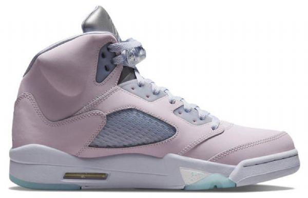 Nike Air Jordan 5 Retro Katso Pääsiäinen Koripallokengät Miehille Purppura