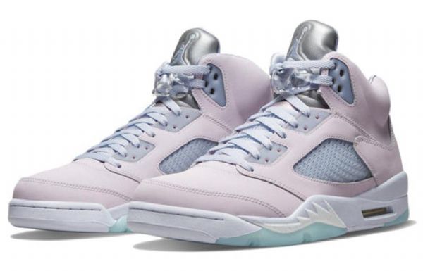 Nike Air Jordan 5 Retro Katso Pääsiäinen Koripallokengät Miehille Purppura