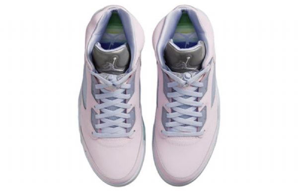 Nike Air Jordan 5 Retro Katso Pääsiäinen Koripallokengät Miehille Purppura