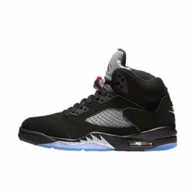 Nike Air Jordan 5 Retro-kengät Miehille Musta