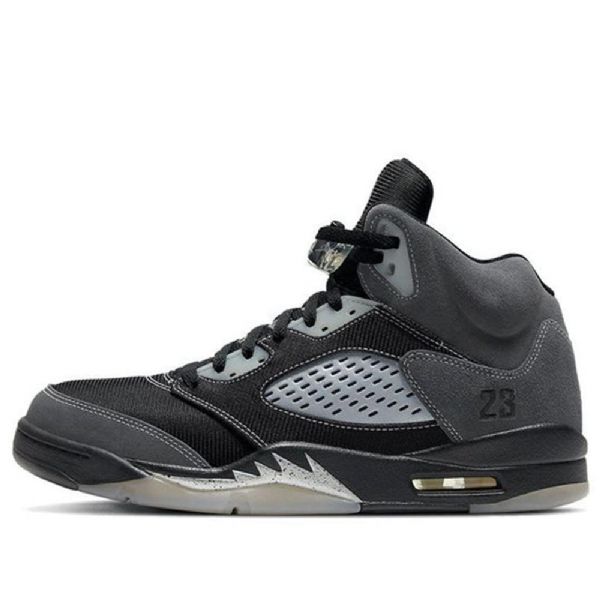 Nike Air Jordan 5 Retro Koripallokengät Miehille Harmaa