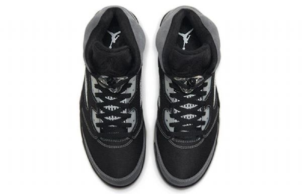 Nike Air Jordan 5 Retro Koripallokengät Miehille Harmaa