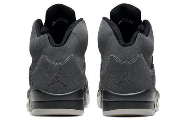 Nike Air Jordan 5 Retro Koripallokengät Miehille Harmaa