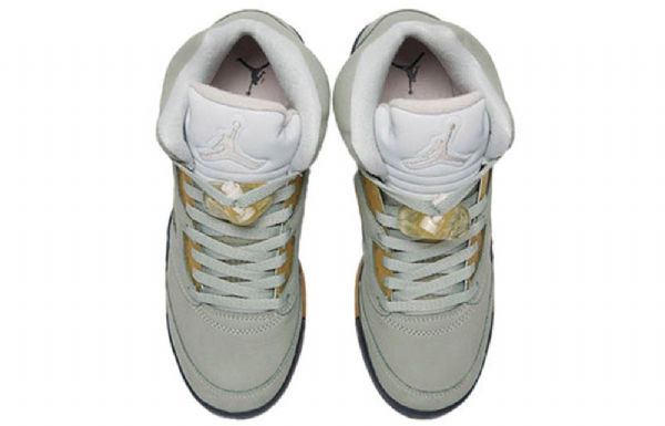 Nike Air Jordan 5 Retro Koripallokengät Miehille Mint