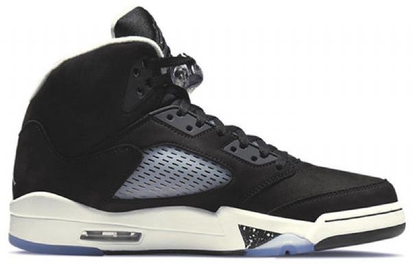 Nike Air Jordan 5 Retro Koripallokengät Miehille Mustat