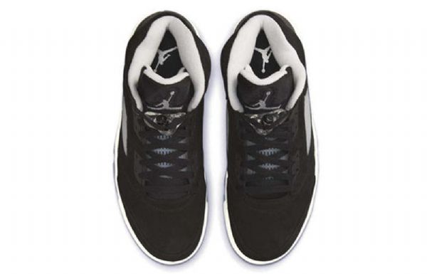 Nike Air Jordan 5 Retro Koripallokengät Miehille Mustat