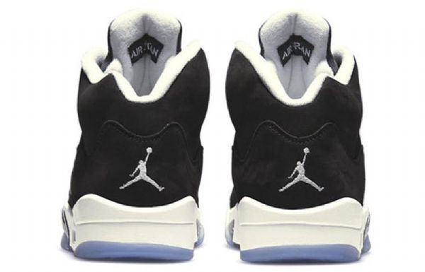 Nike Air Jordan 5 Retro Koripallokengät Miehille Mustat