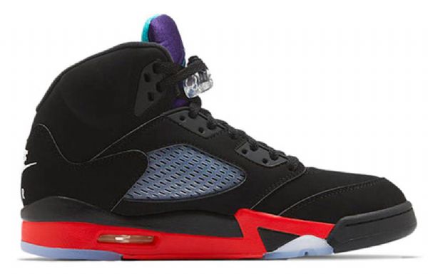 Nike Air Jordan 5 Retro Koripallokengät Miehille Mustat
