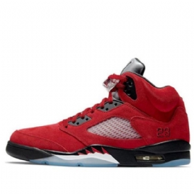 Nike Air Jordan 5 Retro Koripallokengät Miehille Punainen