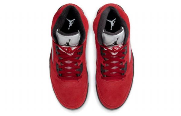 Nike Air Jordan 5 Retro Koripallokengät Miehille Punainen