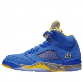 Nike Air Jordan 5 Retro Koripallokengät Miehille Siniset