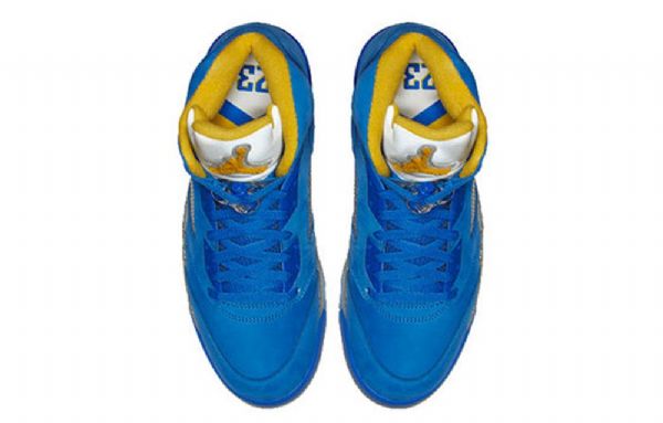 Nike Air Jordan 5 Retro Koripallokengät Miehille Siniset