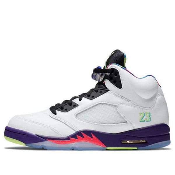 Nike Air Jordan 5 Retro Koripallokengät Miehille Valkoinen