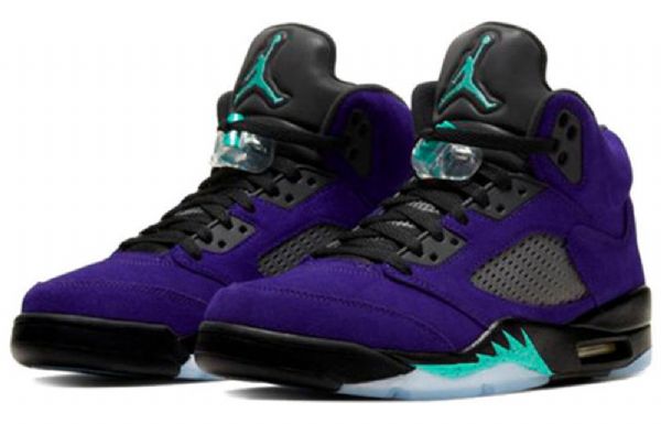 Nike Air Jordan 5 Retro Koripallokengät Miehille Violetti