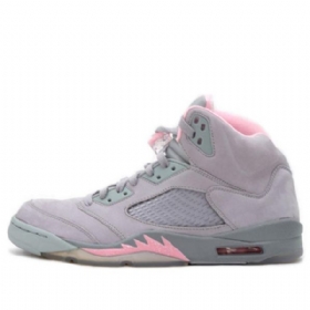 Nike Air Jordan 5 Retro Koripallokengät Naisille Harmaa