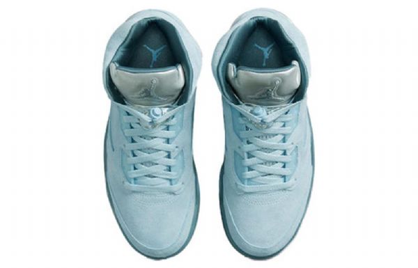 Nike Air Jordan 5 Retro Koripallokengät Naisille Siniset
