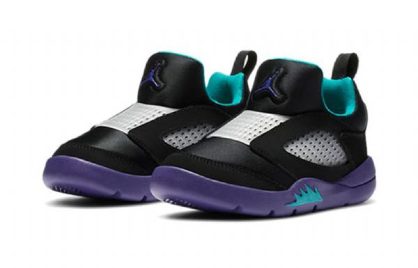 Nike Air Jordan 5 Retro Little Flex Ps Koripallokengät Lapsille Musta