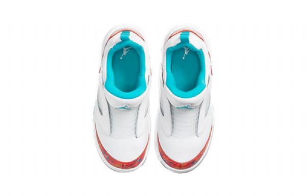 Nike Air Jordan 5 Retro Little Flex Ps Koripallokengät Lapsille Valkoinen