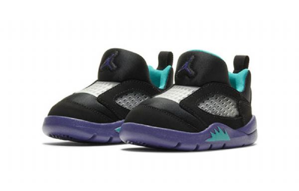 Nike Air Jordan 5 Retro Little Flex Td Kengät Lapsille Musta