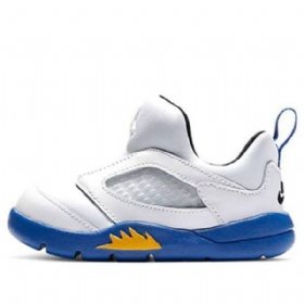 Nike Air Jordan 5 Retro Little Flex Td Kengät Lapsille Valkoinen Sininen