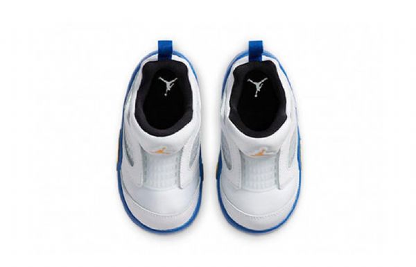Nike Air Jordan 5 Retro Little Flex Td Kengät Lapsille Valkoinen Sininen