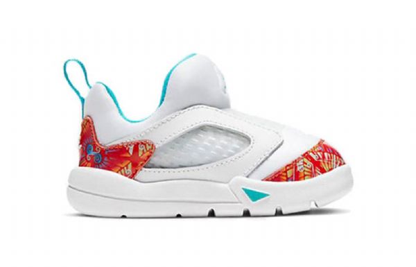 Nike Air Jordan 5 Retro Little Flex Td Kengät Lapsille Valkoiset