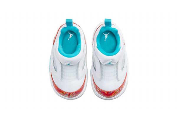 Nike Air Jordan 5 Retro Little Flex Td Kengät Lapsille Valkoiset