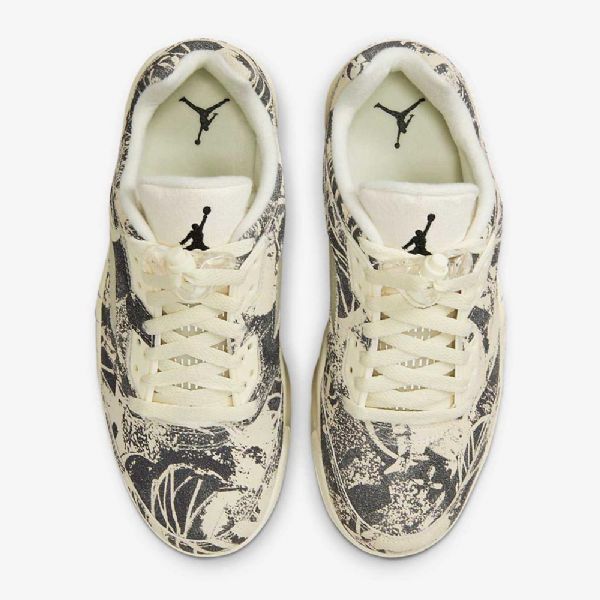 Nike Air Jordan 5 Retro Low Tops Kengät Naisille Valkoinen Musta