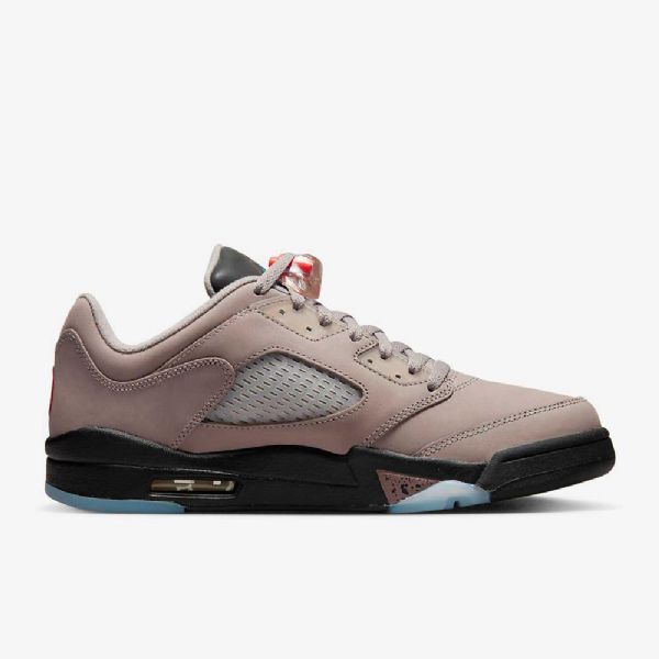 Nike Air Jordan 5 Retro Low Tops Psg-kengät Miehille Musta Royal Sininen