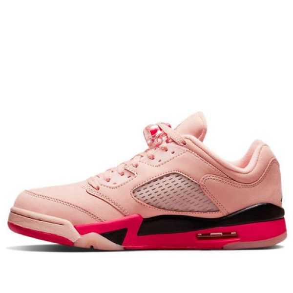 Nike Air Jordan 5 Retro Matalat Topit Koripallokengät Naisille Pinkki