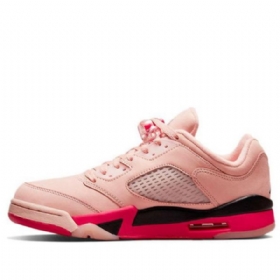 Nike Air Jordan 5 Retro Matalat Topit Koripallokengät Naisille Pinkki