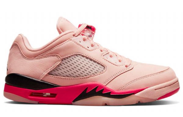 Nike Air Jordan 5 Retro Matalat Topit Koripallokengät Naisille Pinkki