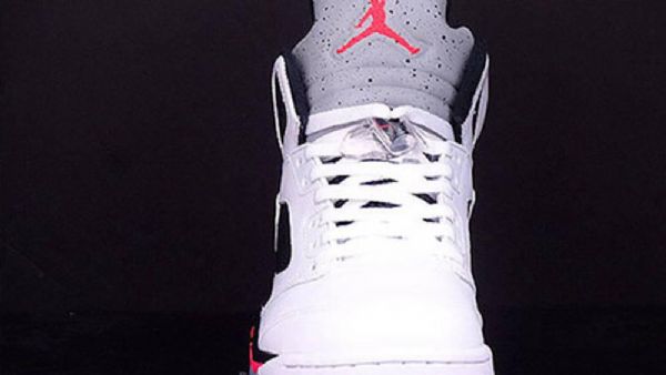 Nike Air Jordan 5 Retro Poison Kengät Miehille Valkoinen Vihreä