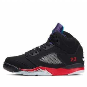 Nike Air Jordan 5 Retro Ps Tennarit / Kengät Lapsille Musta