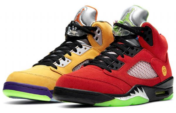 Nike Air Jordan 5 Retro Se Koripallokengät Miehille Punainen