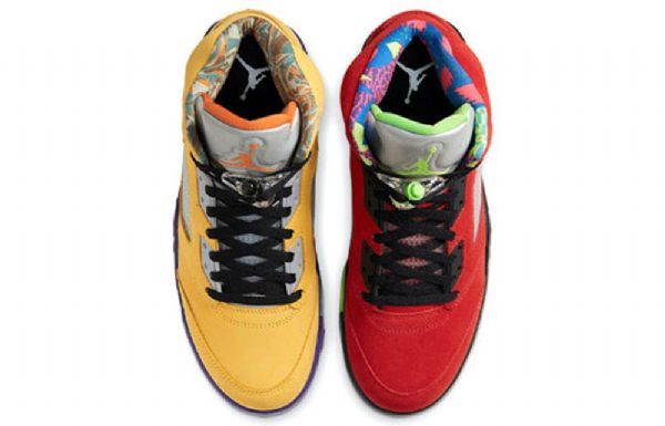 Nike Air Jordan 5 Retro Se Koripallokengät Miehille Punainen